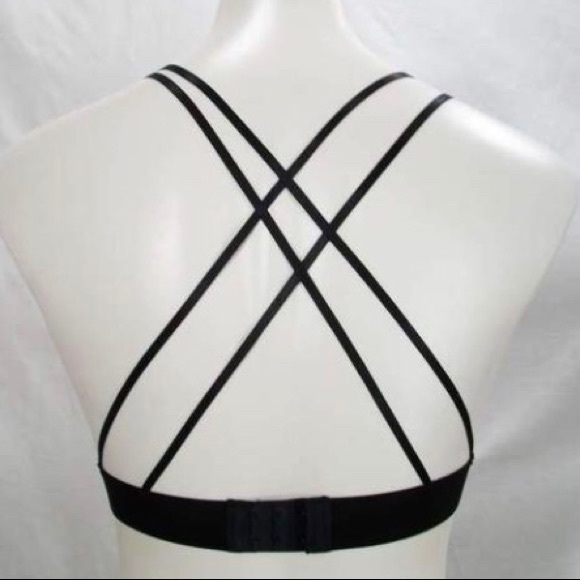 ❤️LAST ONE❤️ 🆕 Black and Gold Dot Bralette - Picture 2 of 5